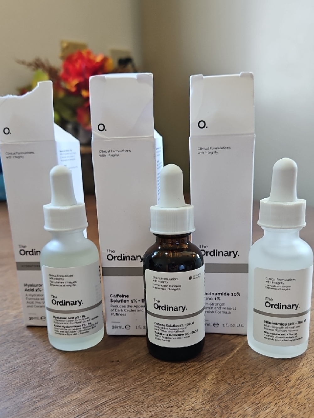 The Ordinary Skincare Serum Trio
